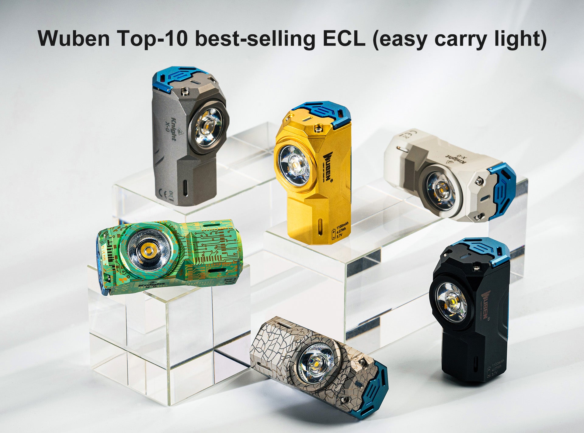 Wuben Top-10 best-selling easy carry light