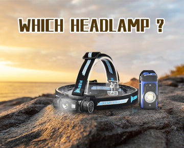 wuben headlamp flashlight H3 VS H1