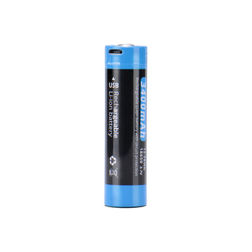 ABE3400 Rechargeable USB 18650 Battery - 3400mAh