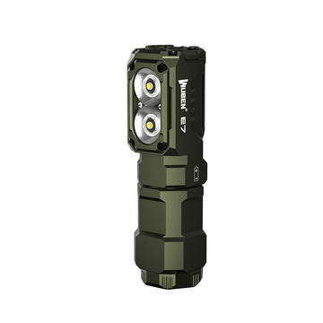 E7 Best Rechargeable Headlamp 1800 lumens🔥