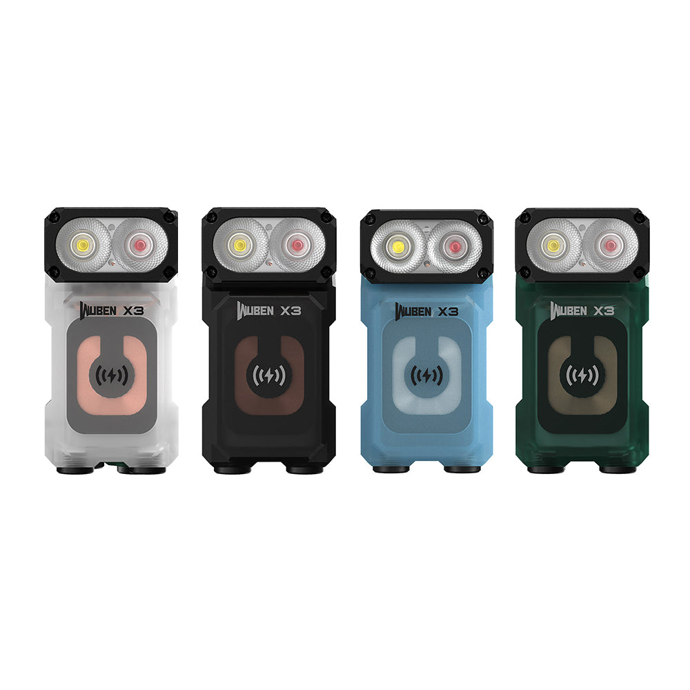 Wuben Lightok X3 Owl EDC 700 Lumen Rechargeable Flashlight w/ Charging