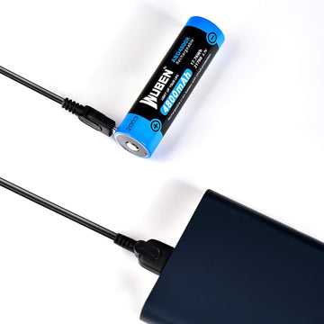ABD4800R Micro-USB Charging Rechargeable 21700 Flashlight Battery - 4800mAh