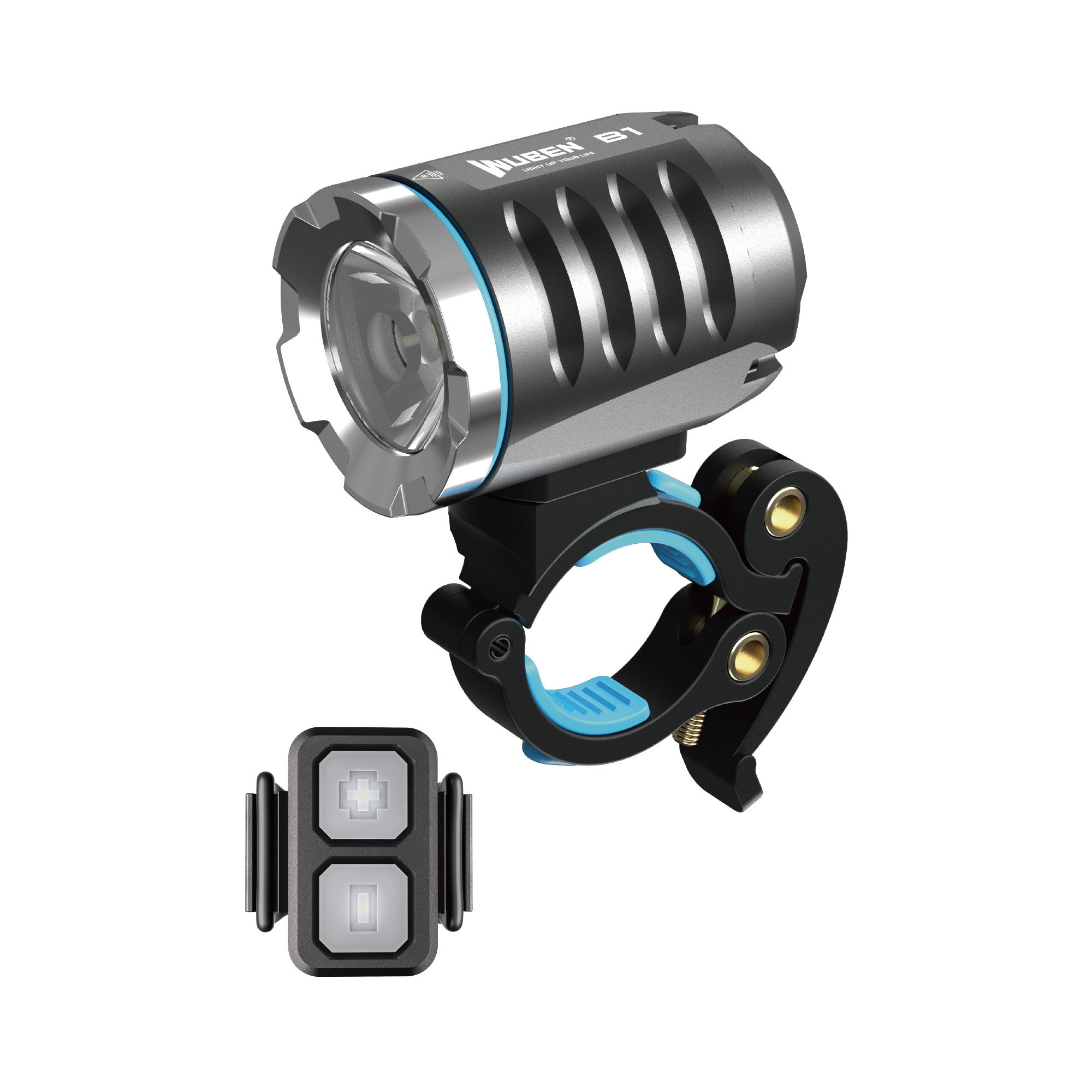 overskud kollektion indre B1 Remote Control Bike Light - Wuben Flashlight