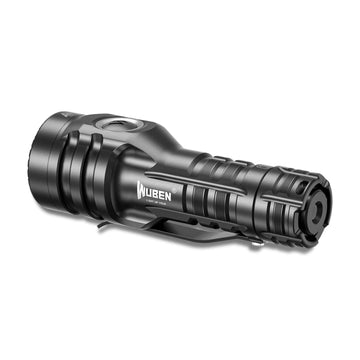 E6 Small Steel Cannon Strong Flashlight - 900 Lumen
