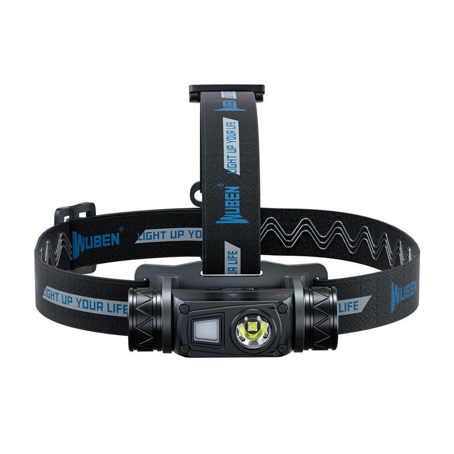 brightest rechargeable headlamp flashlight WUBEN H1 1200 Lumens Brightest Rechargeable Hiking Headlamp