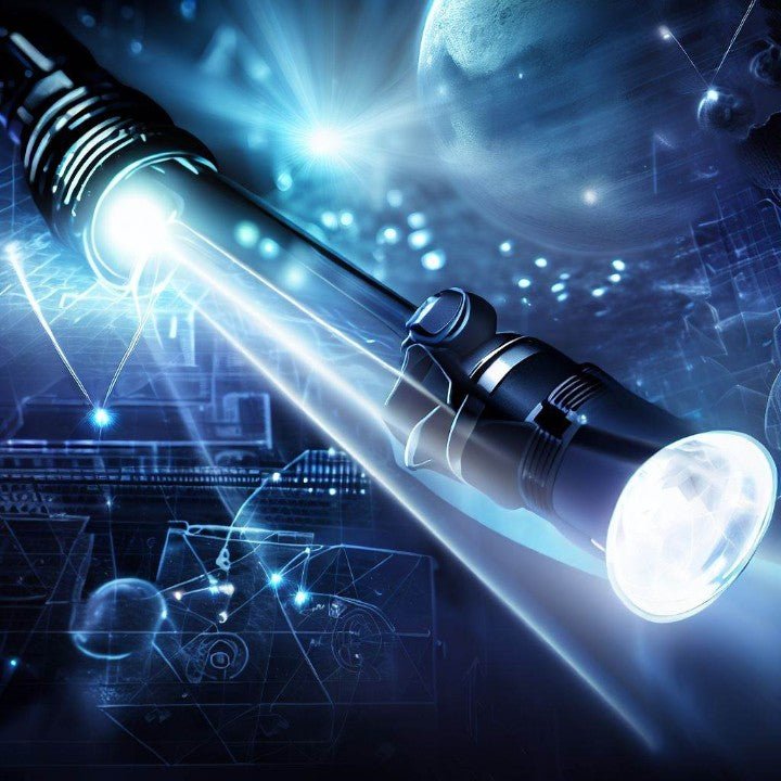 Scientific and Sci-Fi Applications of LEP Flashlights
