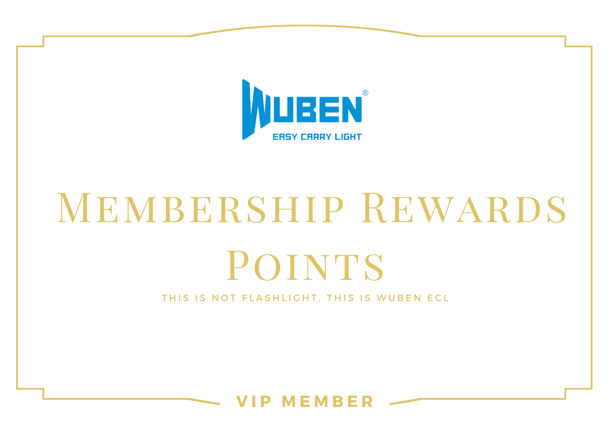 Wuben Membership Rewards Points Rules