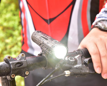 Best Affordable Bike light - WUBEN B2 USB Rechargeable LED Bike Light Set