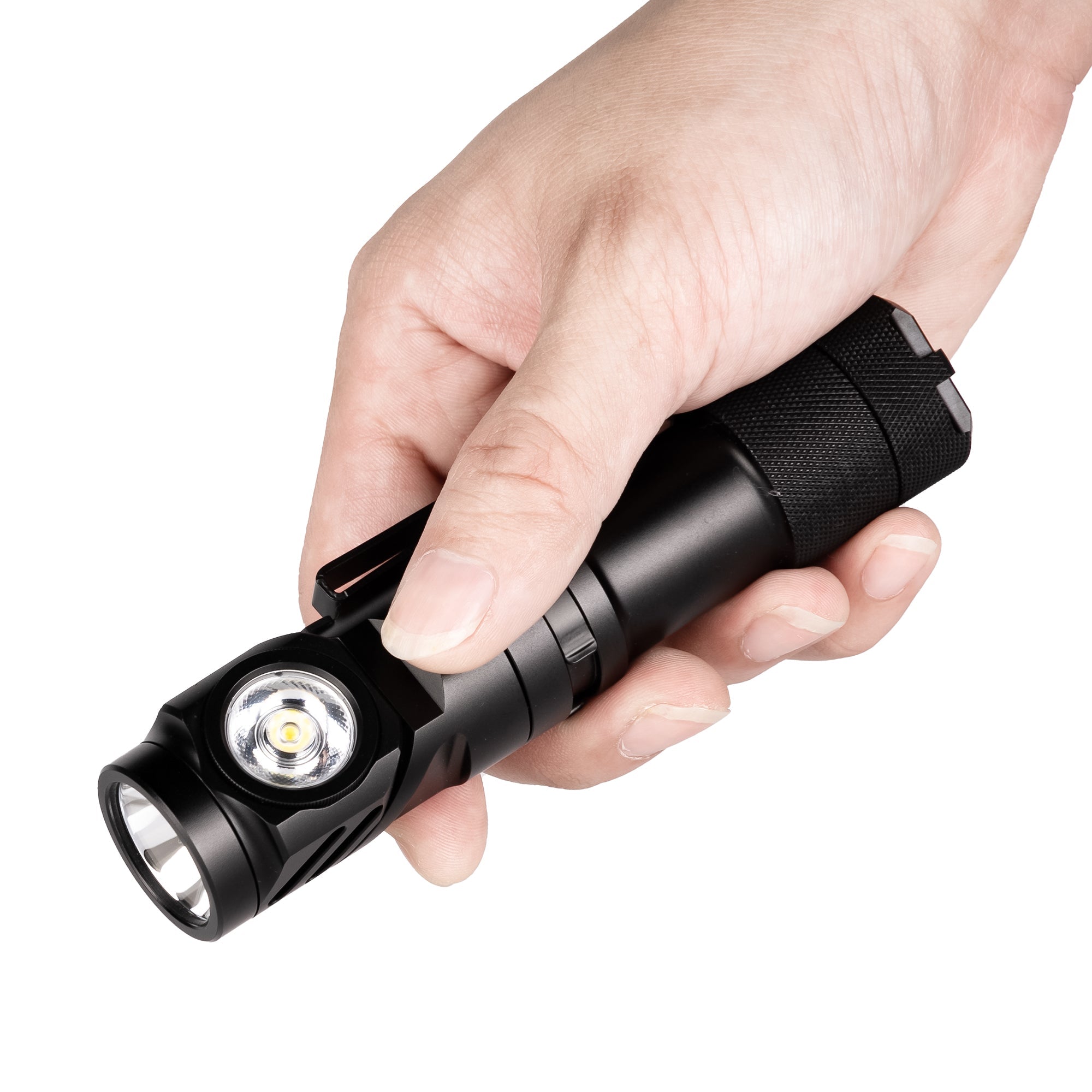 best rechargeable mechanic flashlight LED Work Light with Magnetic Base Hanging Hook, 360 Rotate 5 Modes, for Car Repair, Grill, Outdoor, Emergency, Tight this flashlight provides bright lighting for any task or situation Fenix WF26R Cradle Charging LED
