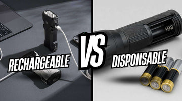 Rechargeable Flashlight vs. Disposable Battery Flashlight