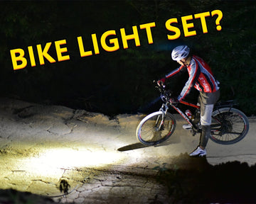 The important of riding with a bike light set