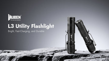 Wuben L3 3000 Lumens EDC Tactical Flashlight
