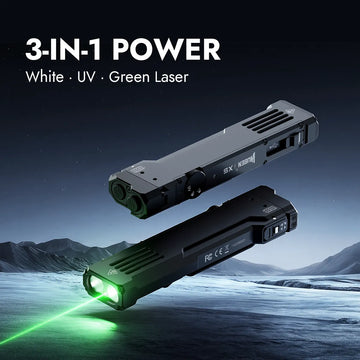 WUBEN X5 3-in-1 1300 Lumens Compact EDC Flashlight(Class 3R Version)