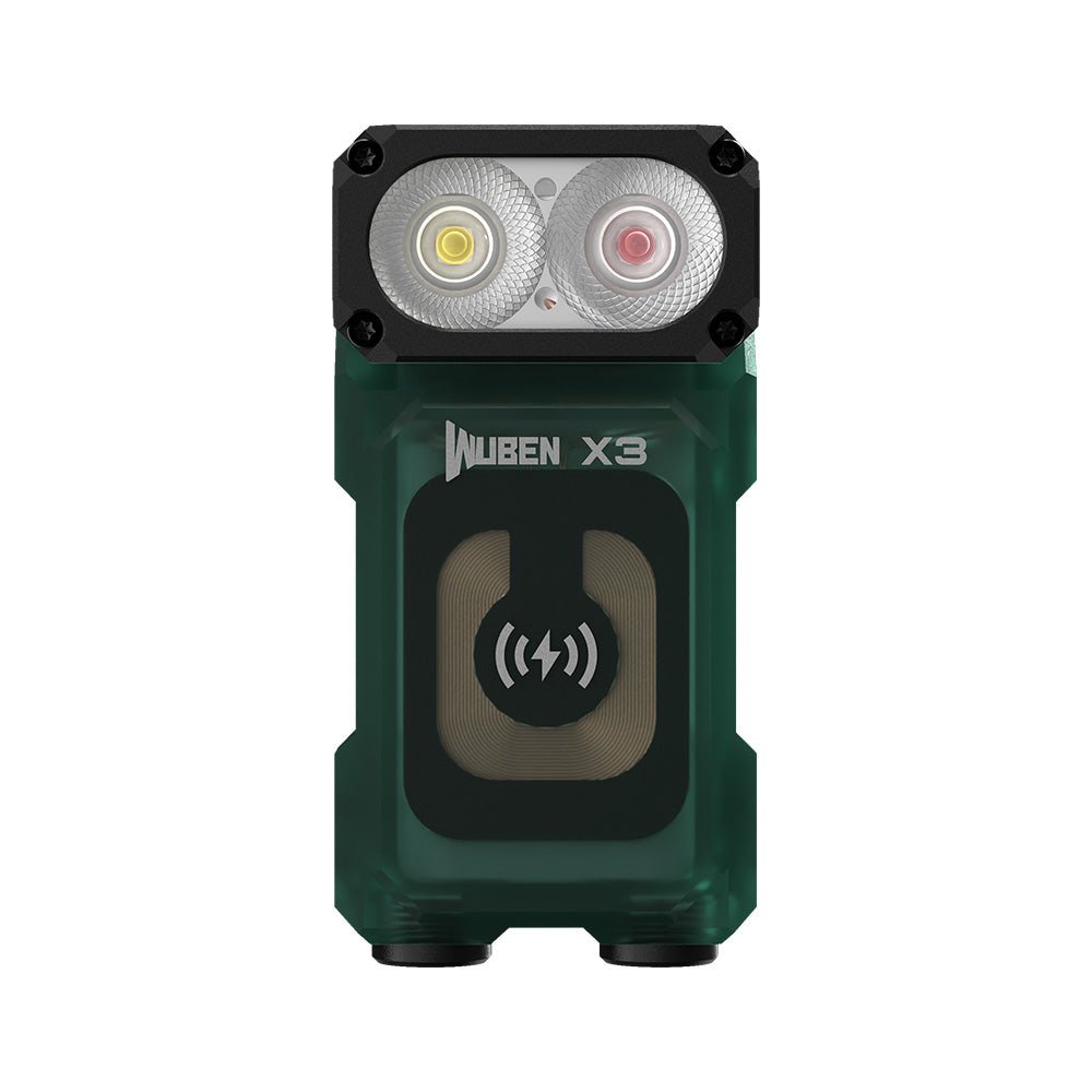 Wuben X3 pro Lightok EDC Flashlight 700 Lumens Rechargeable Torch-Black