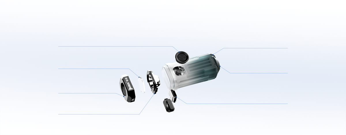 WUBEN E2 exploded view