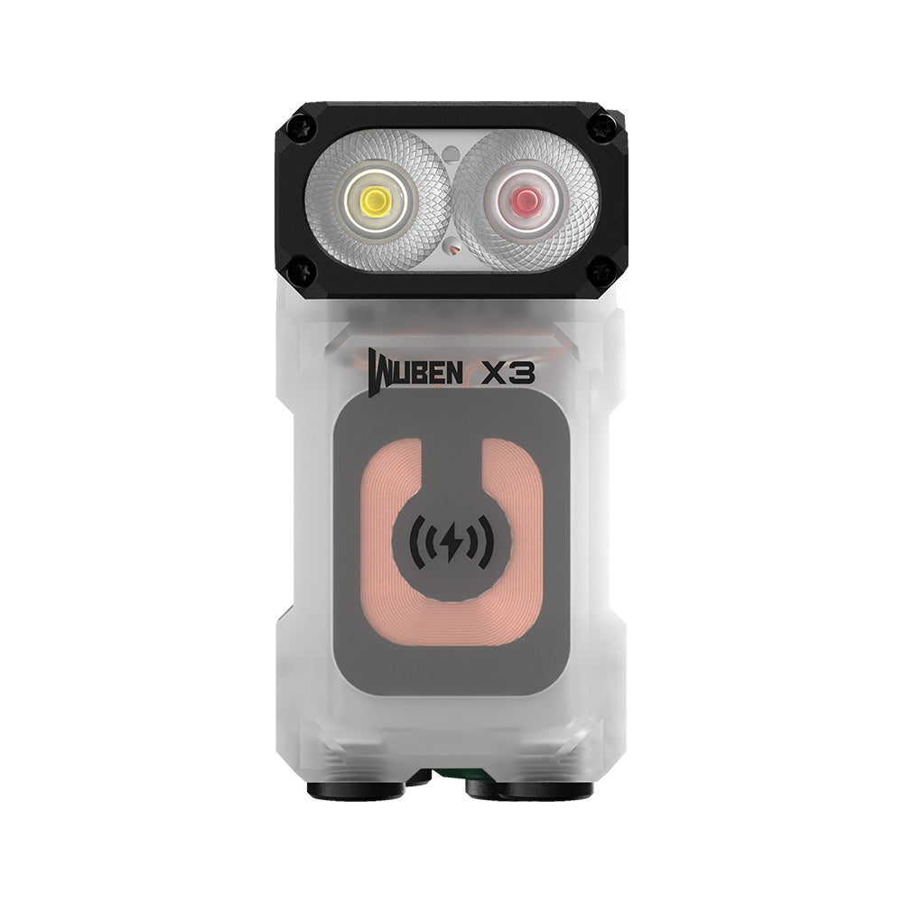 Wuben X3 Wireless Charging LED Flashlight Review 