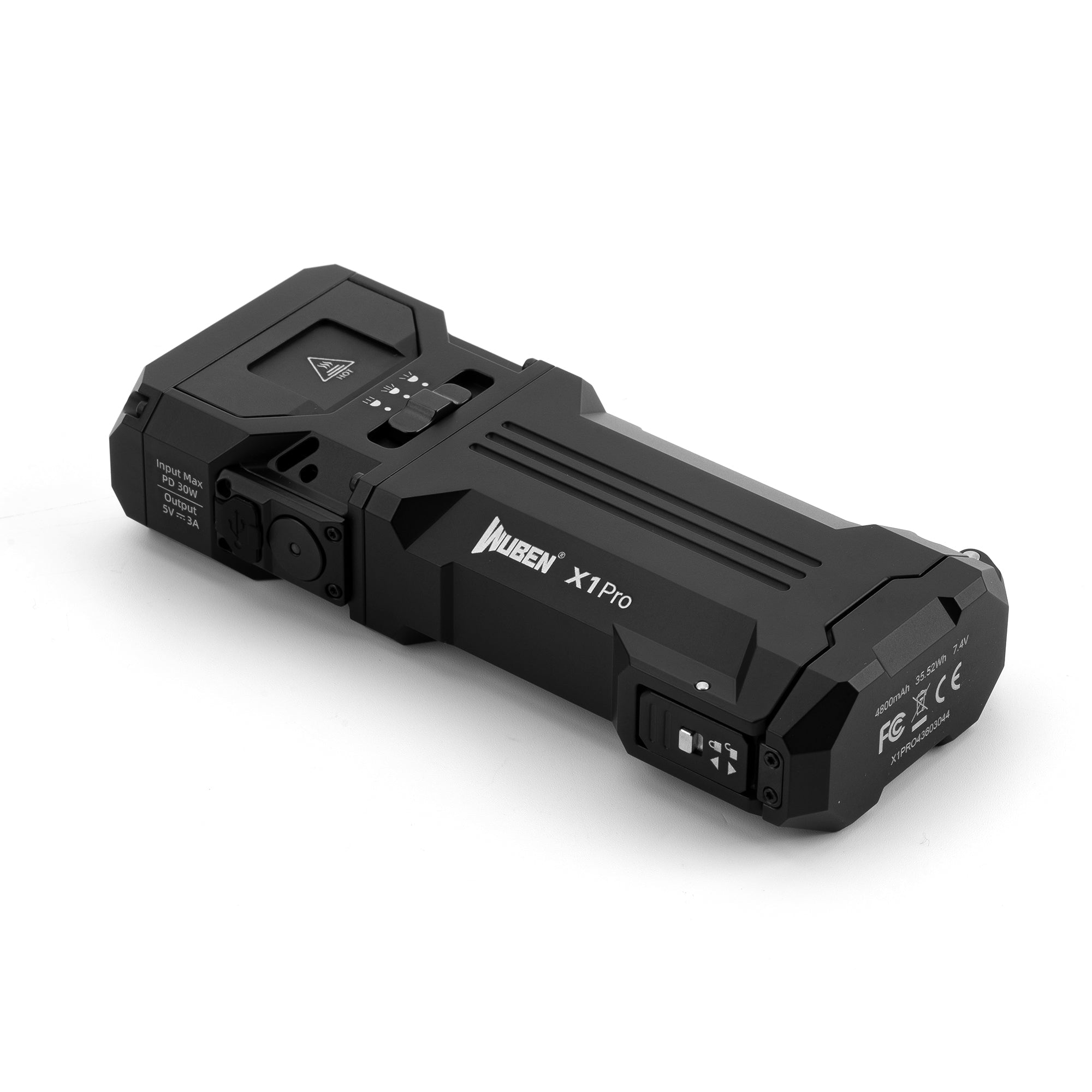 2026 Wuben X1Pro 12300 Lumens EDC Flashlight with Power Bank