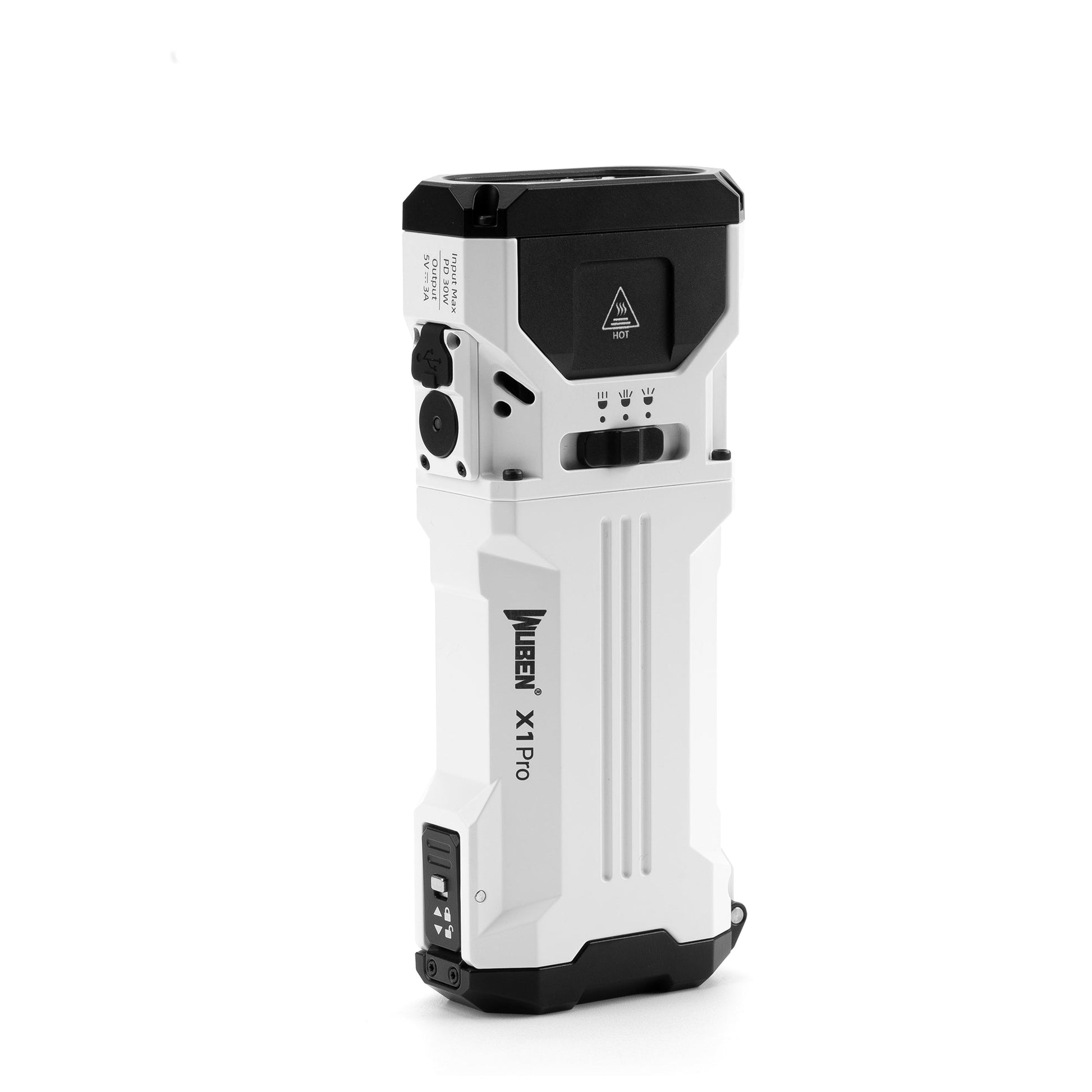 2026 Wuben X1Pro 12300 Lumens EDC Flashlight with Power Bank