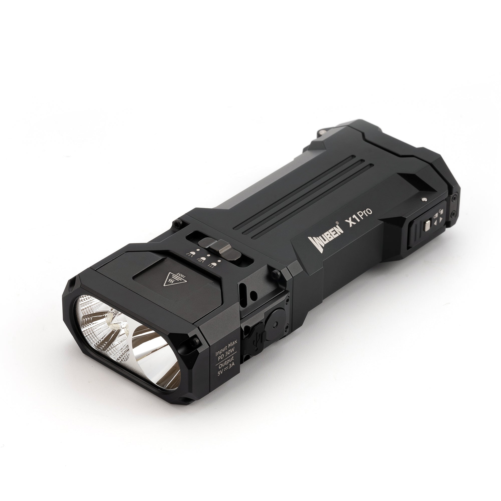 2026 Wuben X1Pro 12300 Lumens EDC Flashlight with Power Bank