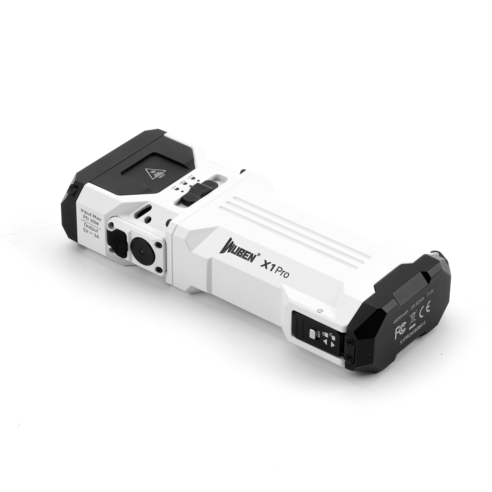 2026 Wuben X1Pro 12300 Lumens EDC Flashlight with Power Bank