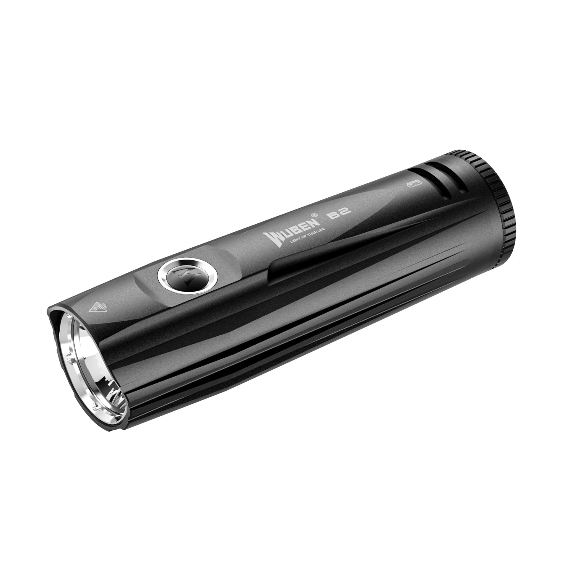 Wuben B2 Rechargeable Bike LED Light USB Front Light Black-18650-battery Wuben B2 Rechargeable Bike LED Light USB Front Light Black-18650-battery