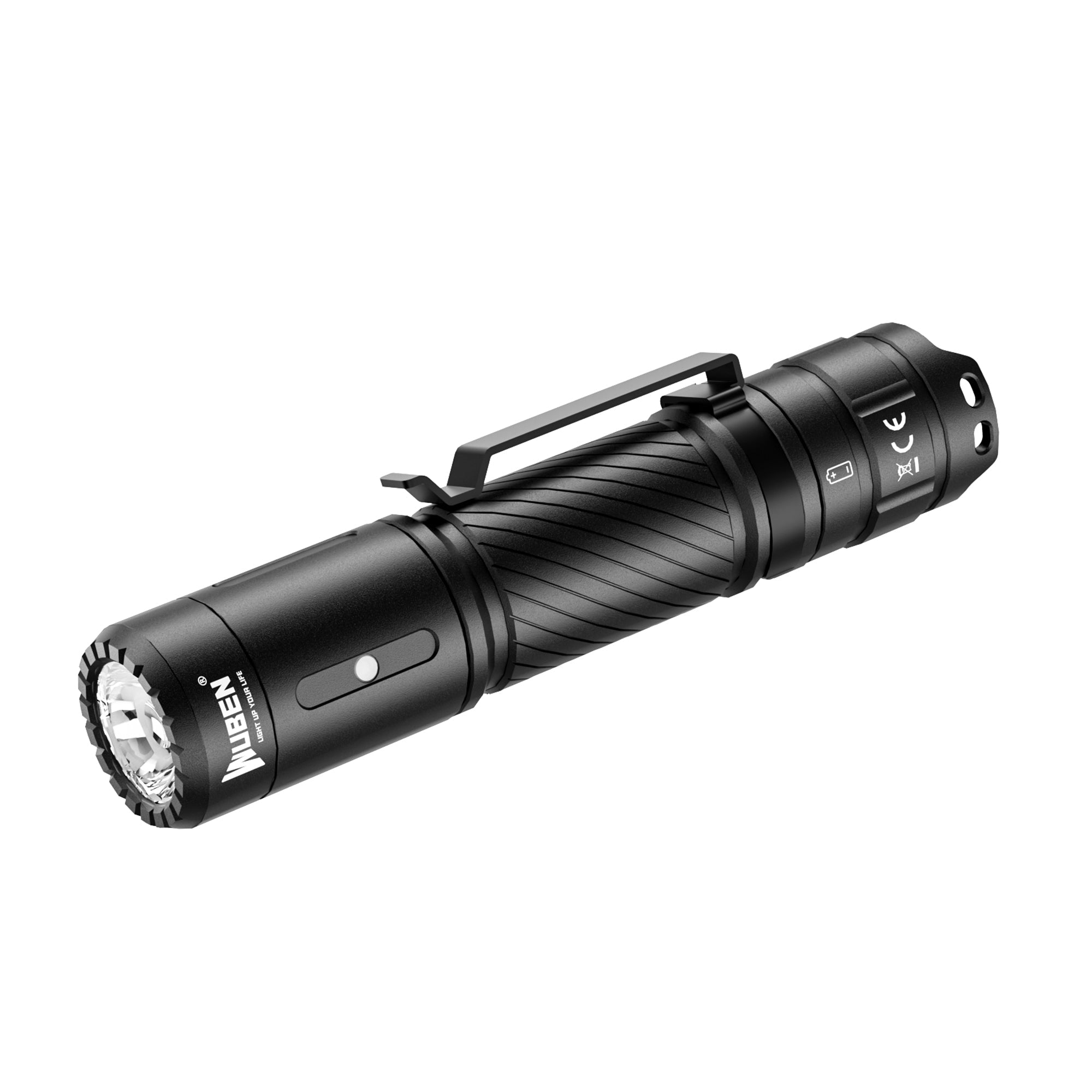 1200 lumens rechargeable flashlight Nitecore TUP2 Keychain Black USB power bank output 1200 Lumens Rechargeable Flashlights, Tactical