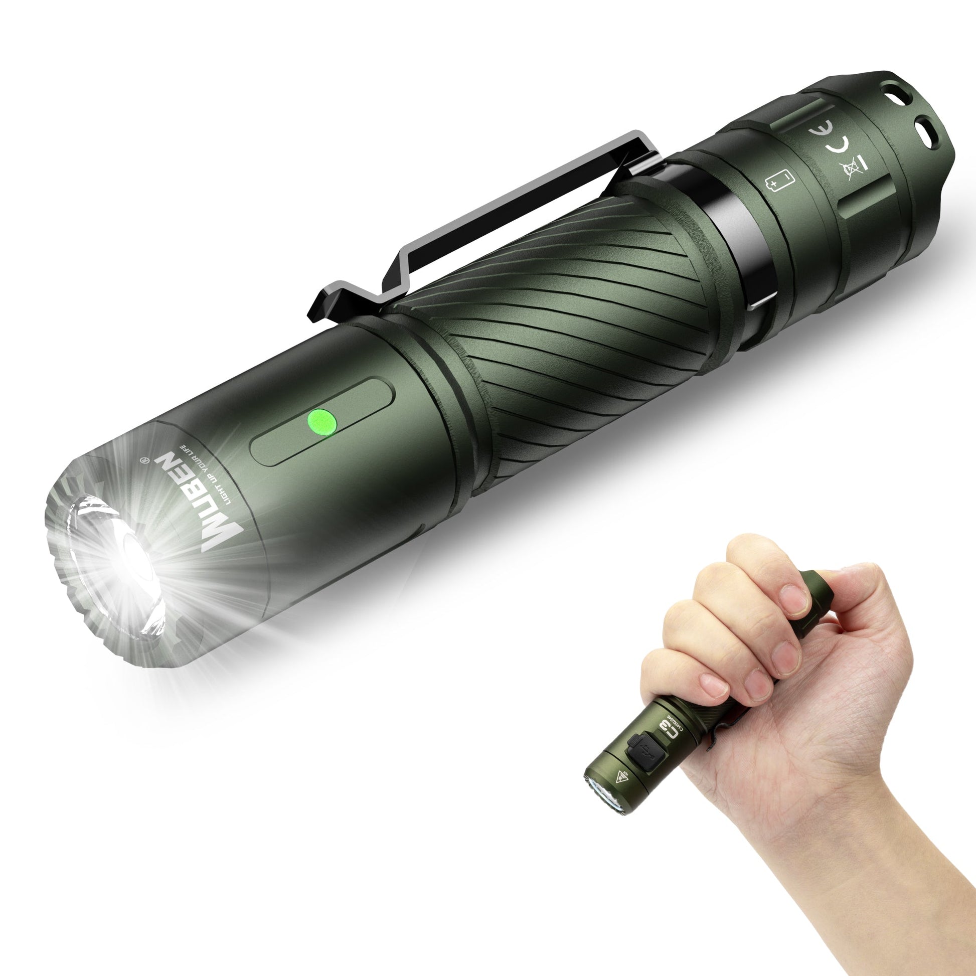 Wuben C3 1200 Lumen Flashlight Wuben C3 1200 Lumen Flashlight
