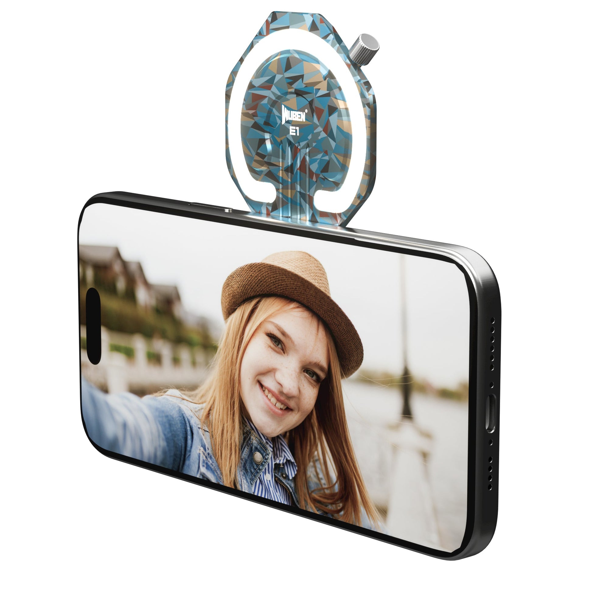 WUBEN E1 EDC Rechargeable Selfie Light Portable Ring Light