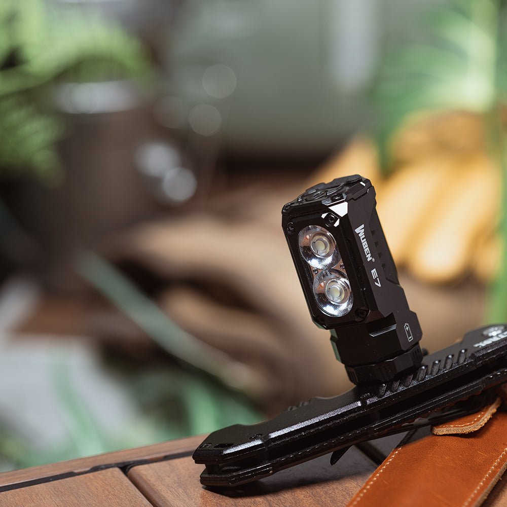WUBEN E7 Magnetic Multi-functional EDC Flashlight 1800 Lumens