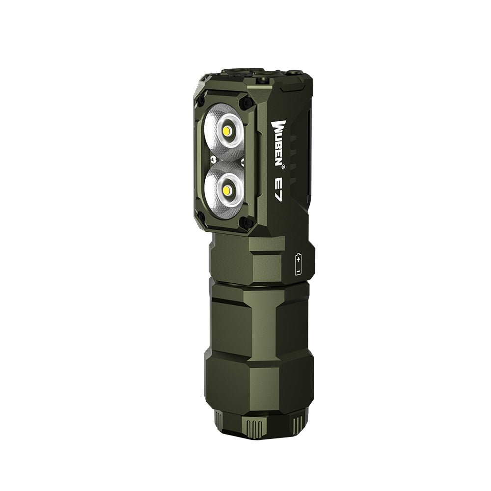 WUBEN E7 Rechargeable Hunting LED Headlamp 1800 lumens🔥