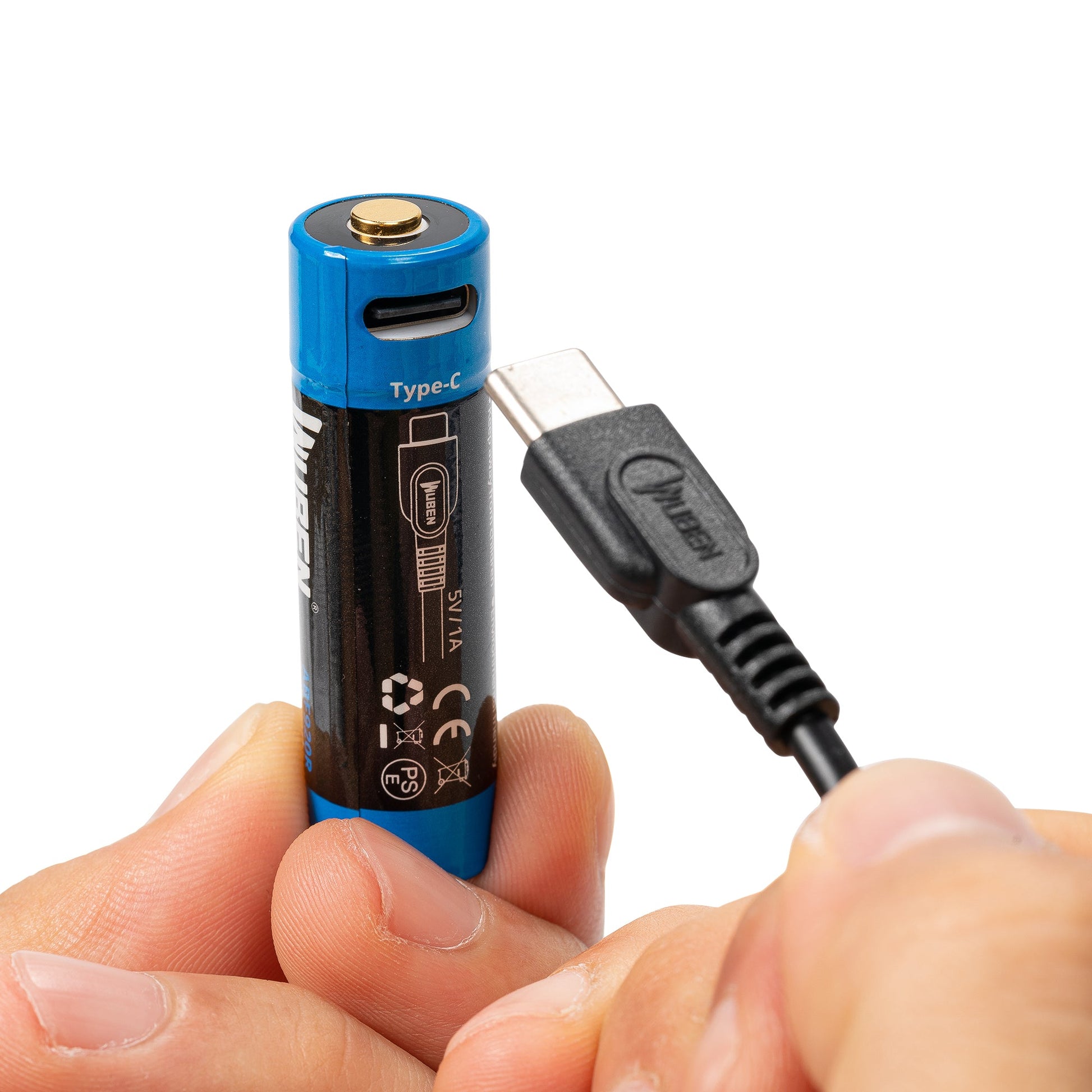 Wuben E8 Compact Magnetic Modular 1300 Lumen EDC Camping Flashlight