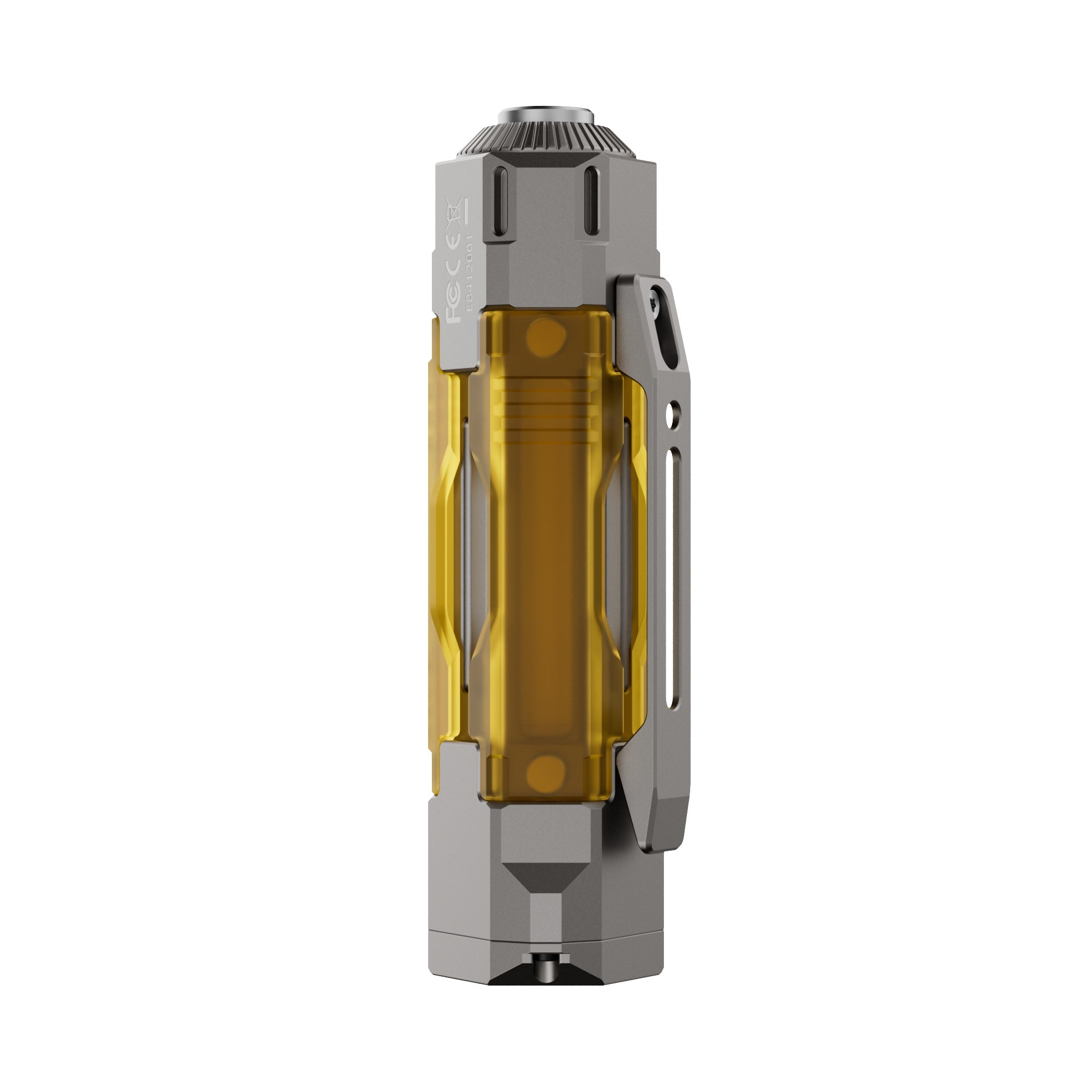 Wuben E8 Compact Magnetic 1300 Lumen EDC Camping Flashlight