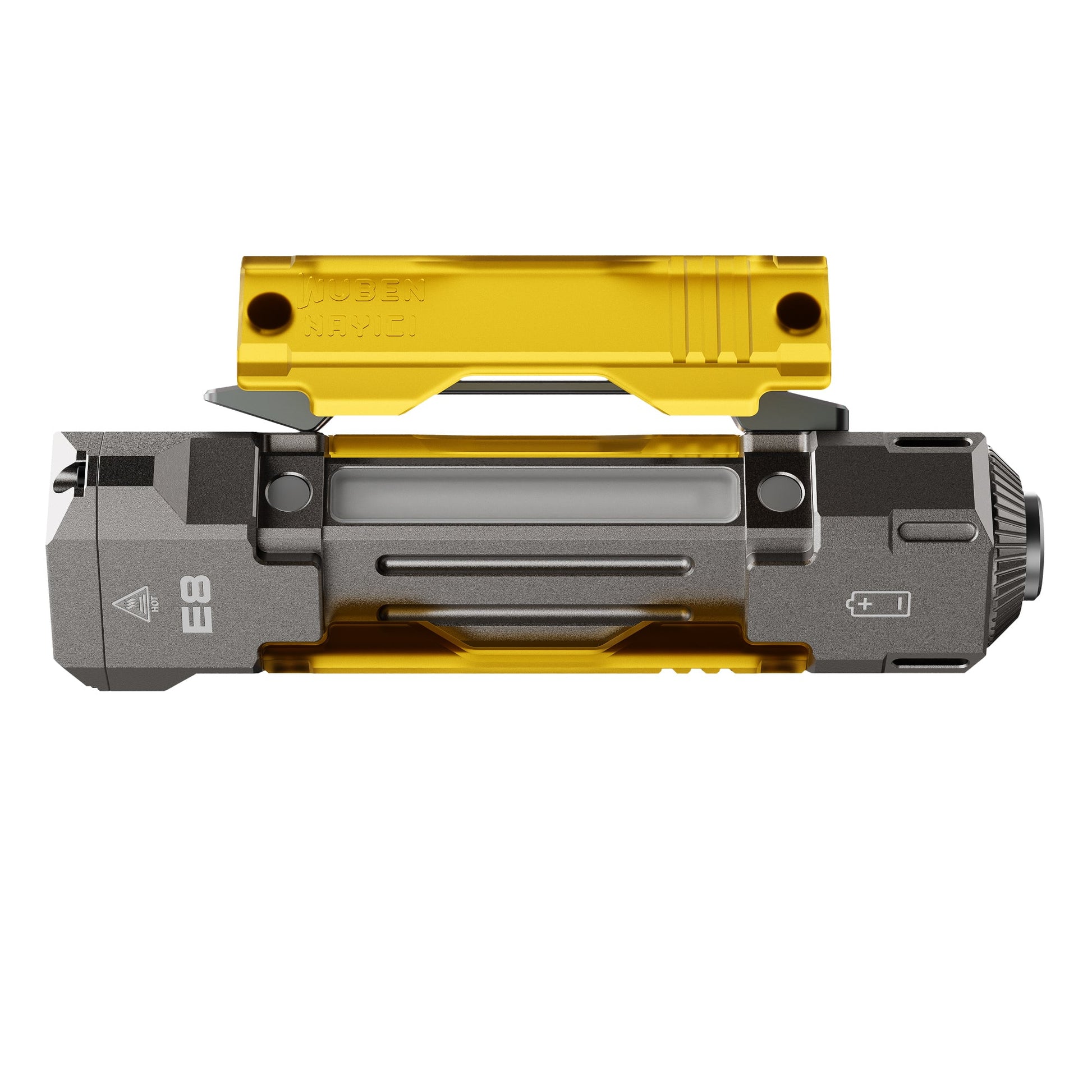 Wuben E8 Compact Magnetic Modular 1300 Lumen EDC Camping Flashlight