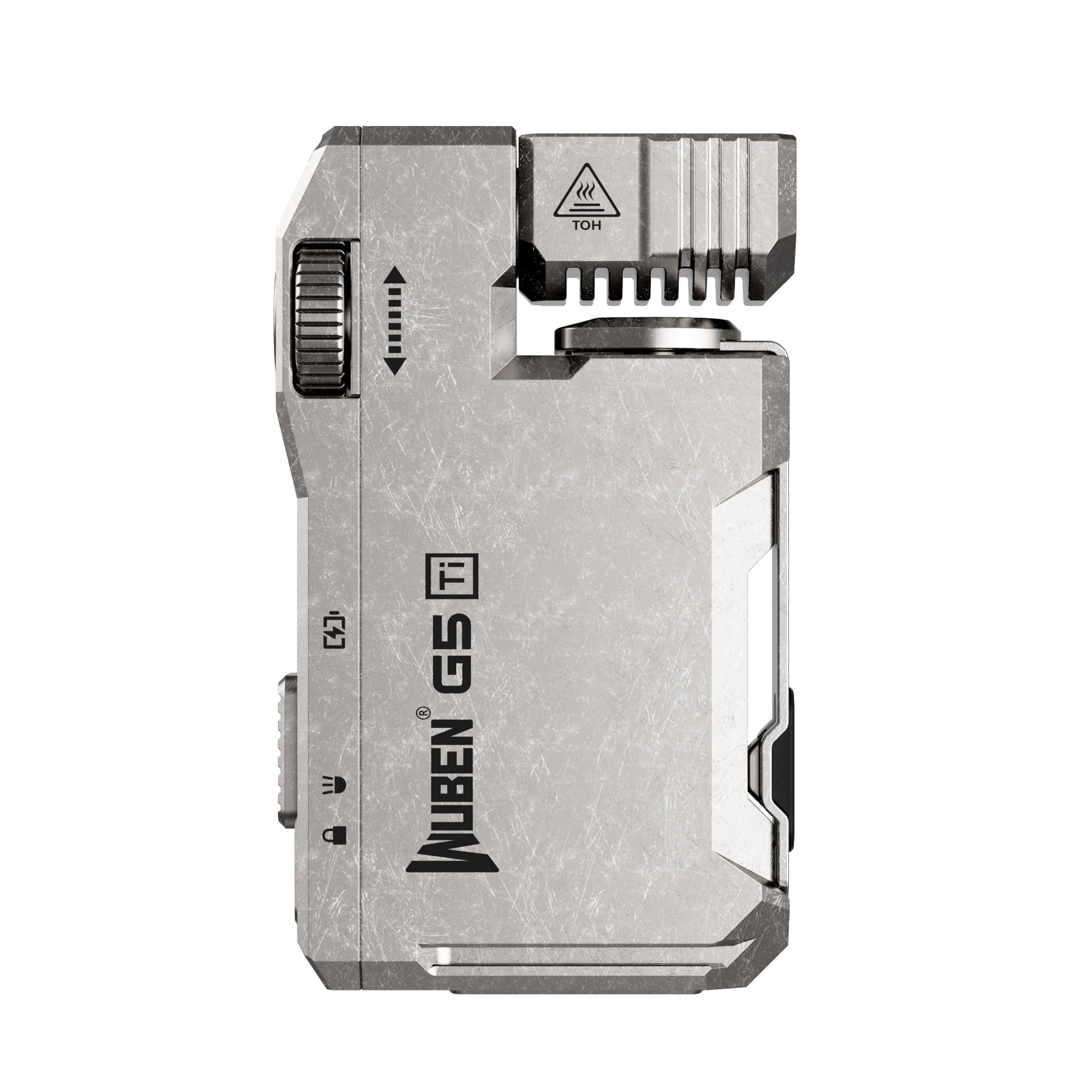 WUBEN G5 400 Lumens Compact Rechargeable EDC Flashlight (Titanium Edition)