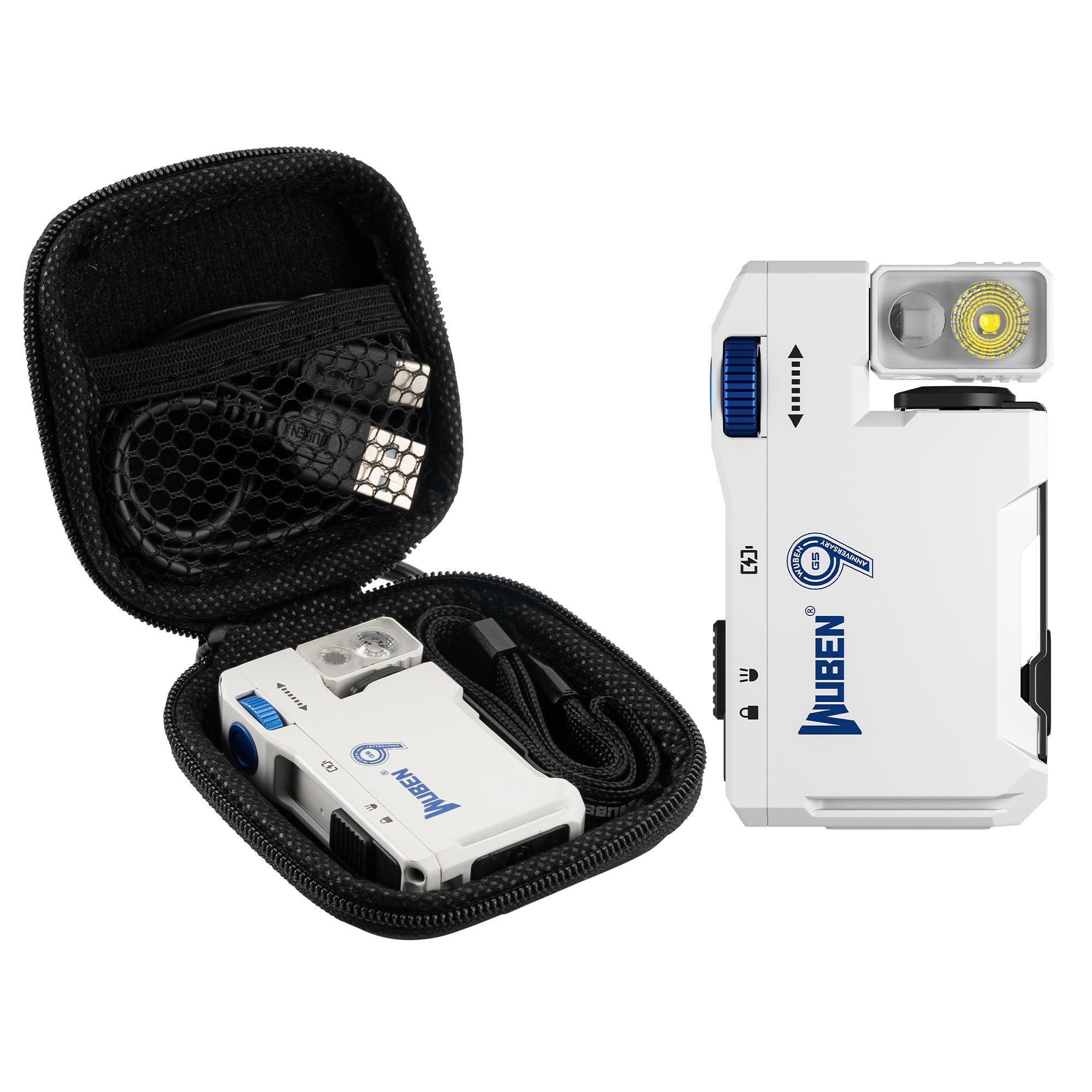 ムービングライトzoom19x15Wdmx512rgbw(フライケース付き) Wuben G5 Portable Storage Box(G5 Bundle)