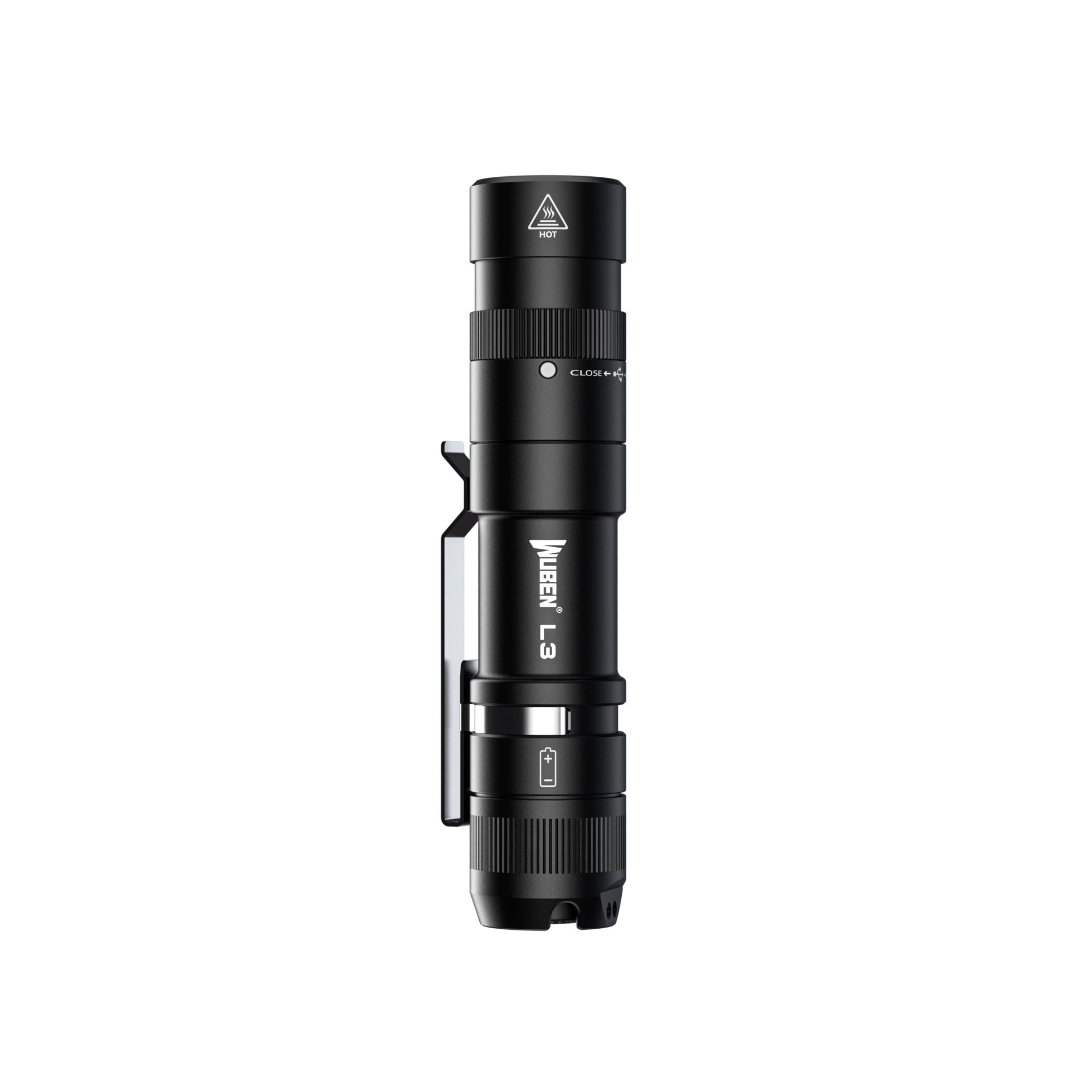Wuben L3 3000 Lumens EDC Tactical Pocket Flashlight