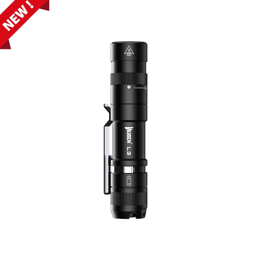 Wuben L3 3000 Lumens EDC Tactical Pocket Flashlight