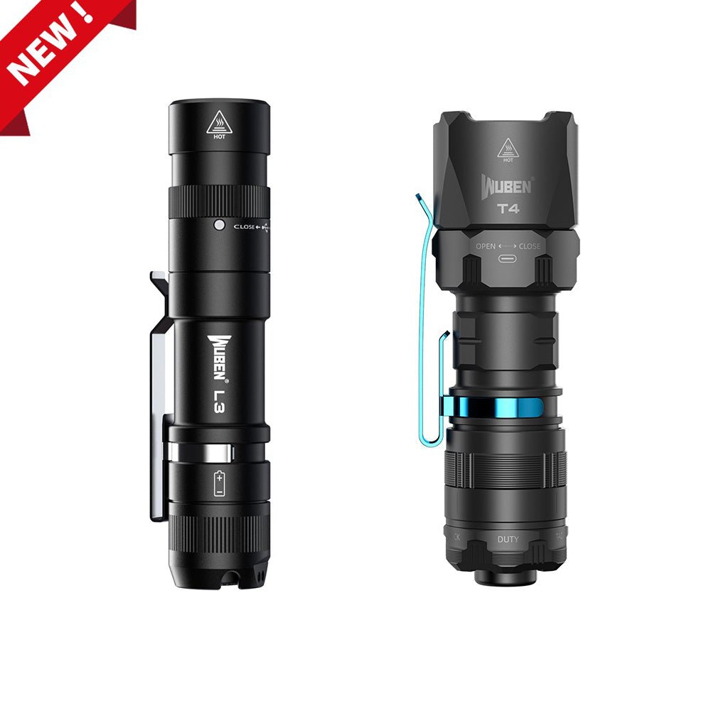 Wuben L3 3000 Lumens EDC Tactical Pocket Flashlight