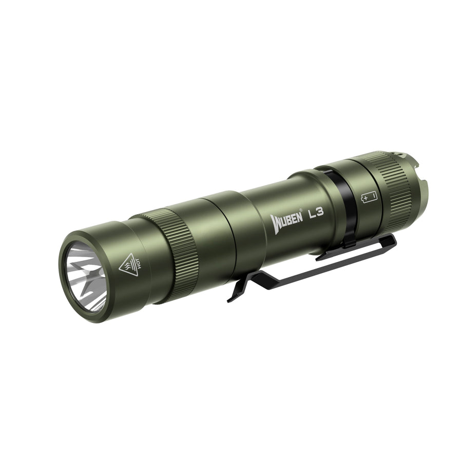 Wuben L3 3000 Lumens EDC Tactical Pocket Flashlight