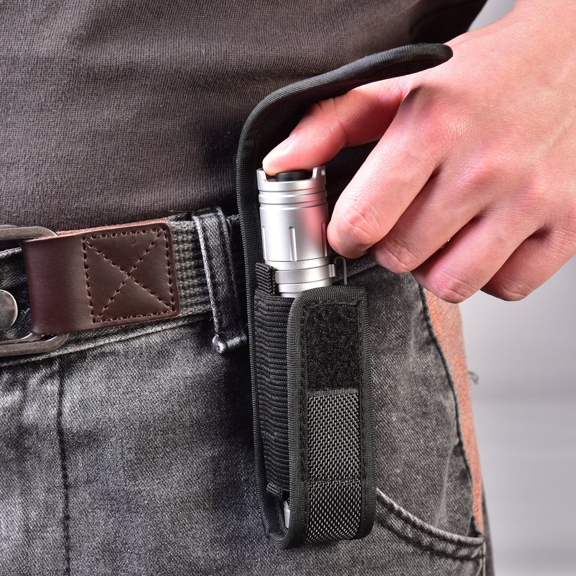 Wuben L50 EDC Rechargeable 18650 Tactical LED Flashlight