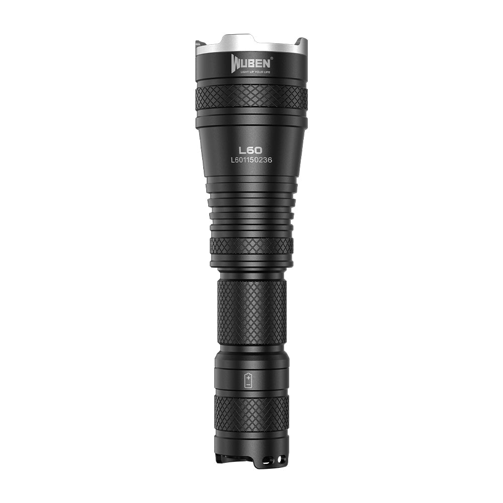 WUBEN L60 Zoomable LED Self Defense Hunting Flashlight - 1200 Lumens