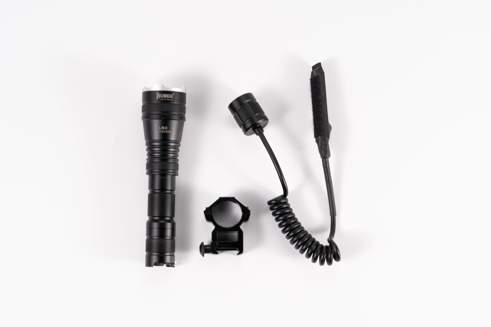 WUBEN L60 Zoomable LED Self Defense Hunting Flashlight