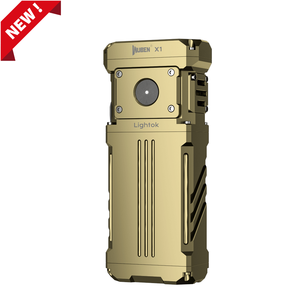 WUBEN X1 Brightest Rechargeable EDC Flashlight 12000 Lumens WUBEN X1 Brightest Rechargeable EDC Flashlight 12000 Lumens