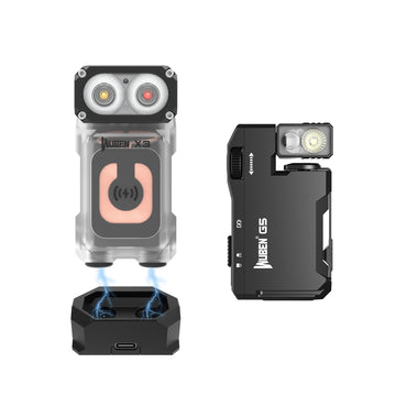 WUBEN Lightok X3 Owl Compact Rechargeable EDC Flashlight（Red and white light）