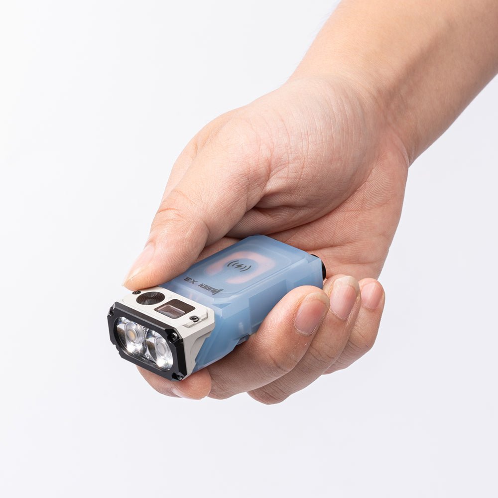 WUBEN Lightok X3 Owl Compact Rechargeable EDC Flashlight（Red and white light）