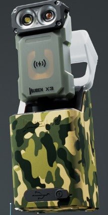 WUBEN Lightok X3 Owl Compact Rechargeable EDC Flashlight（Red and white light）