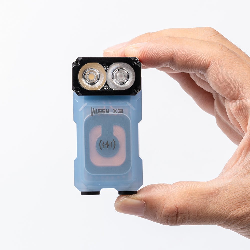 WUBEN Lightok X3 Owl Compact Rechargeable EDC Flashlight（Red and white light）