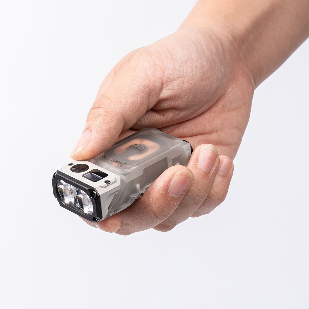 WUBEN Lightok X3 Owl Compact Rechargeable EDC Flashlight（Red and white light）