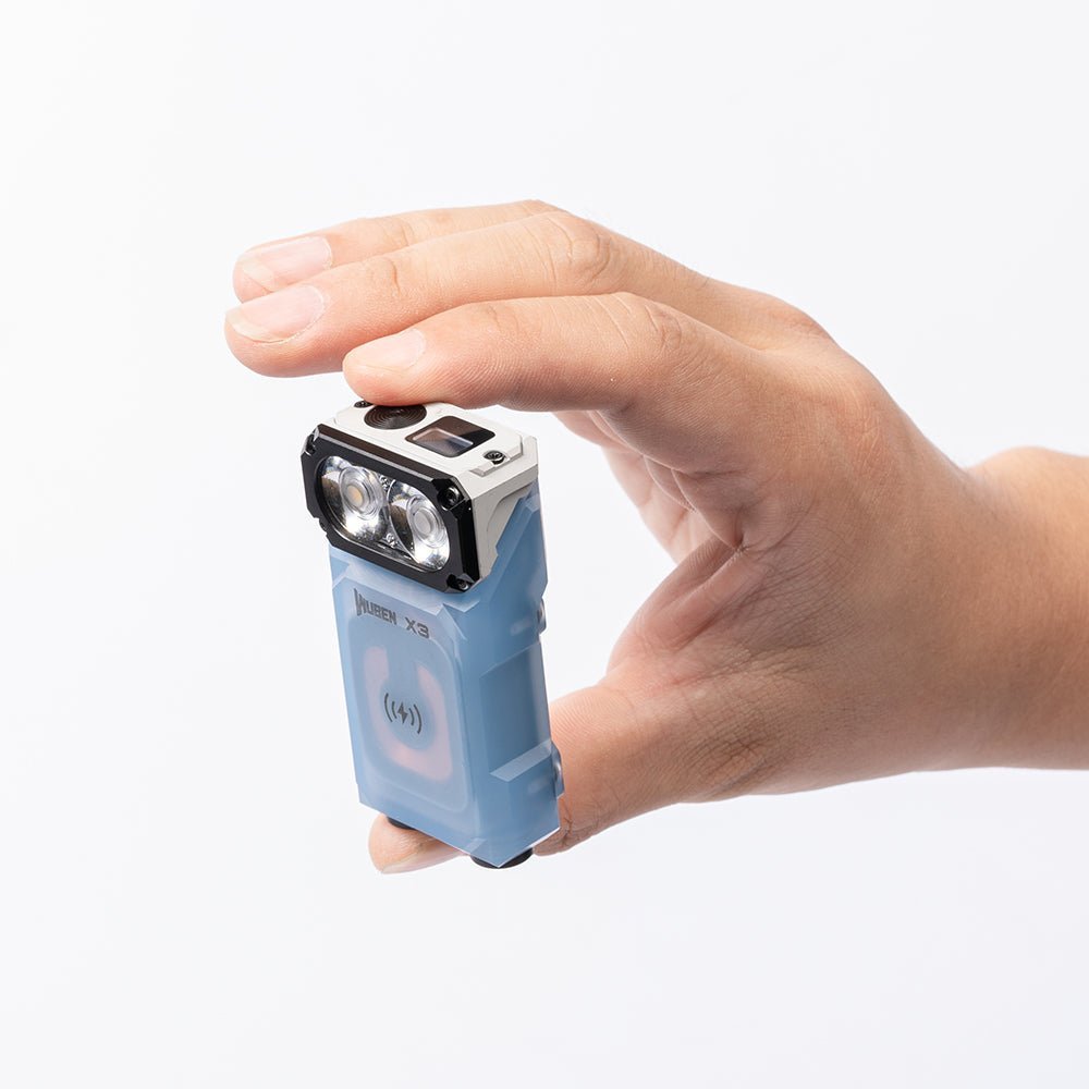 WUBEN Lightok X3 Owl Compact Rechargeable EDC Flashlight（Red and white light）