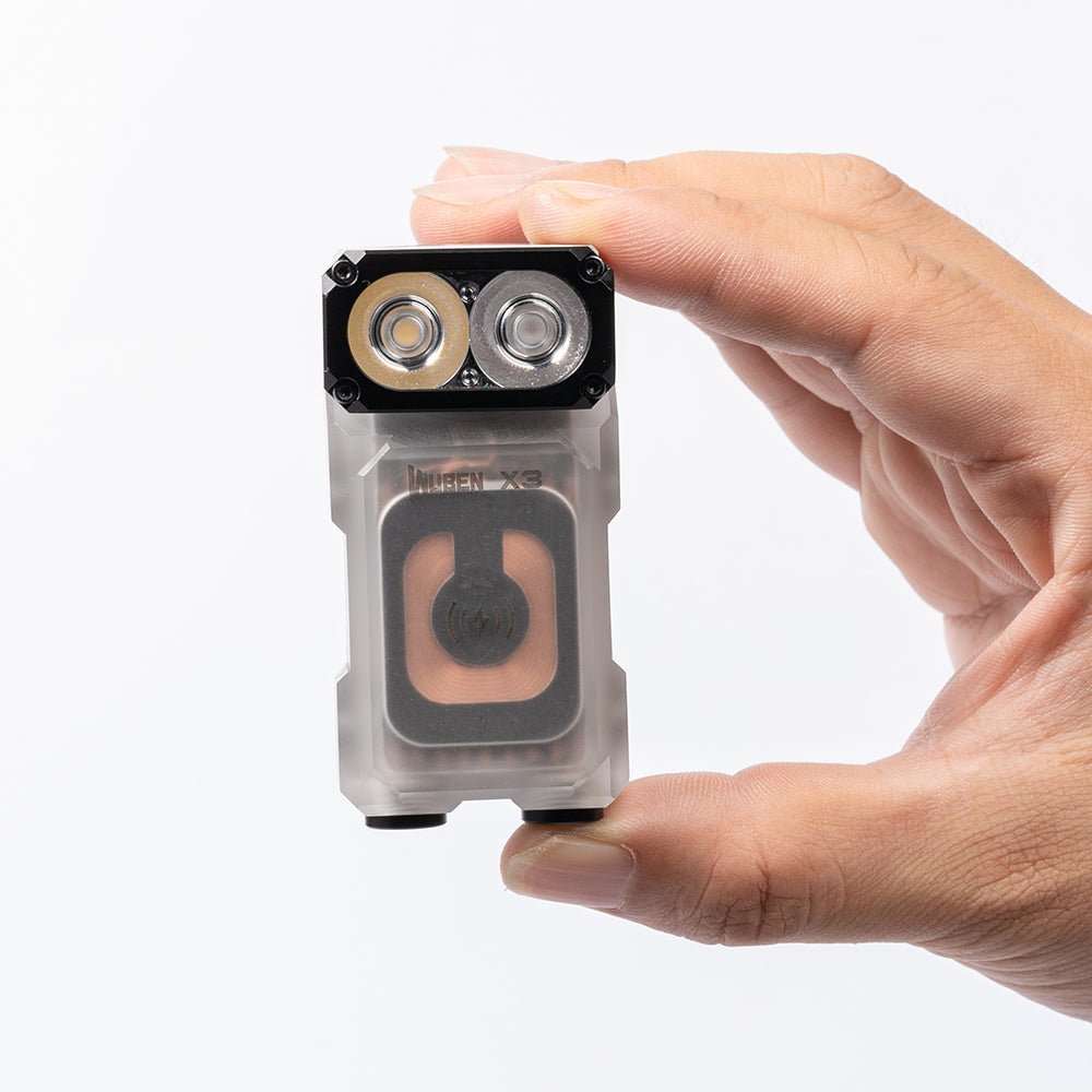 WUBEN Lightok X3 Owl Compact Rechargeable EDC Flashlight（Red and white light）